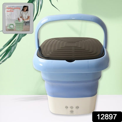 Folding Washing Machine Mini Portable Washing Machine Deep Cleaning Mini Foldable Washing Machine Suitable For Socks Underwear Baby Clothes  Other (1 Pc)