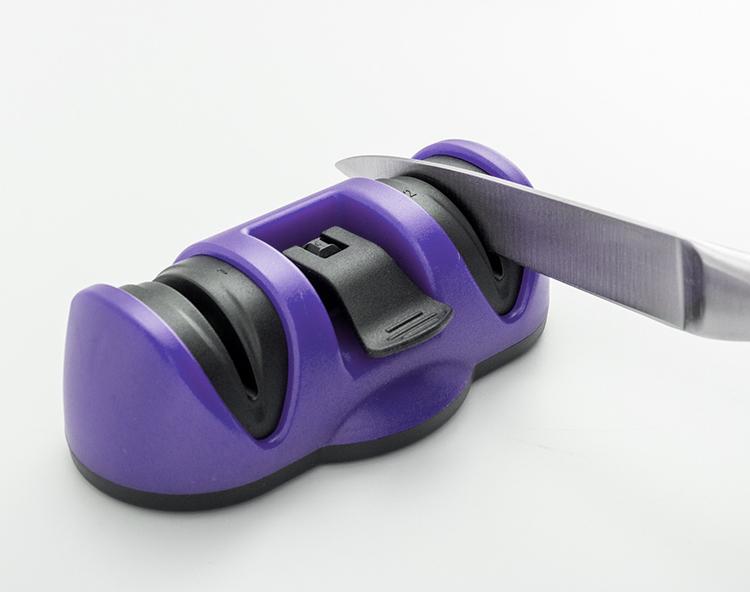 Manual Knife Sharpener 2 Stage Sharpening Tool For Ceramic Knife And Steel Knives