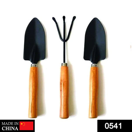 Small Sized Hand Cultivator Small Trowel Garden Fork (Set Of 3)