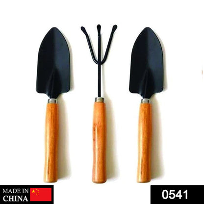 Small Sized Hand Cultivator Small Trowel Garden Fork (Set Of 3)