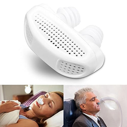2 In1 Anti Snoring And Air Purifier Nose Clip Anti Snoring Device (1 Pc  With Plastic Case)