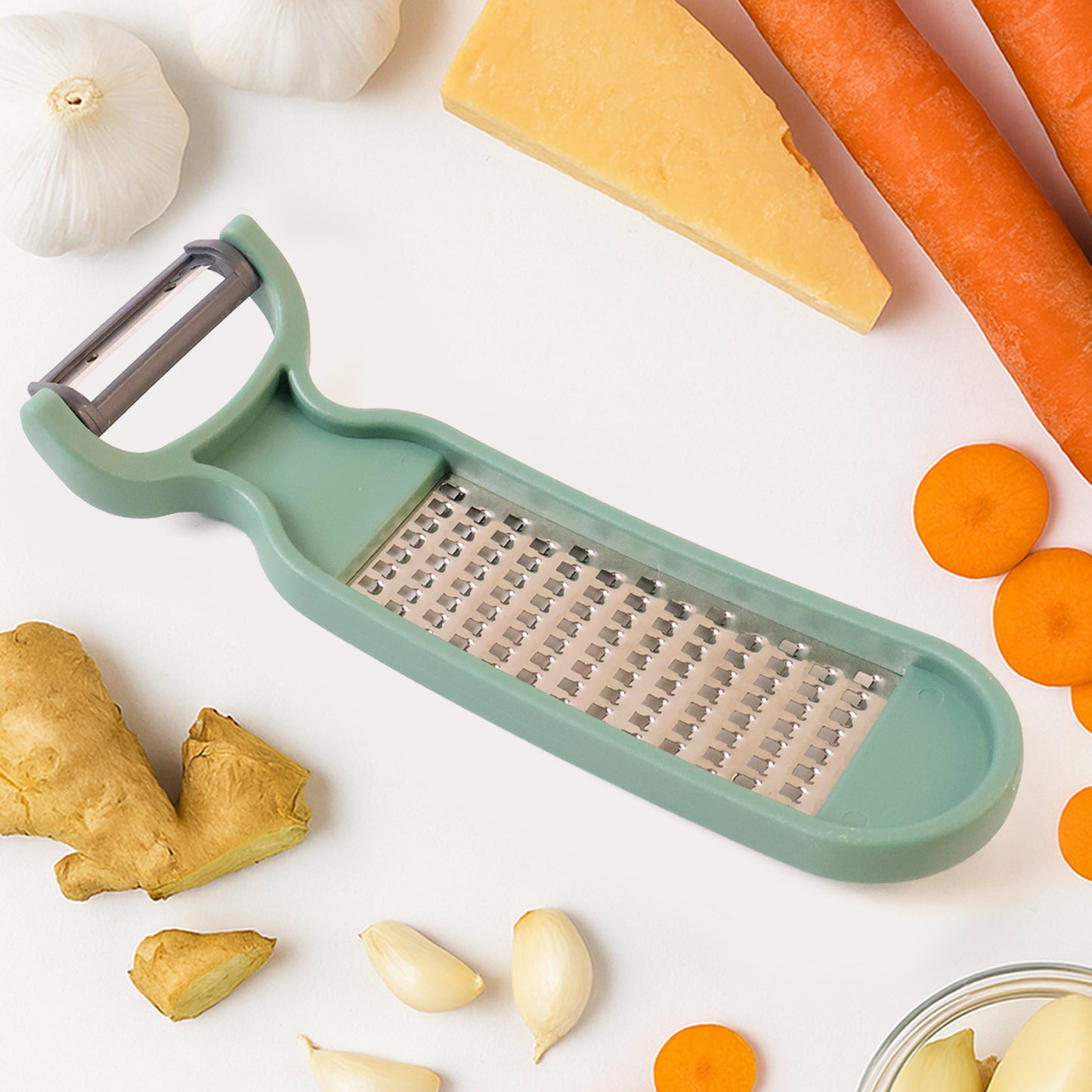 Apex2-In-1 Vegetable Grater  Peeler Combo Tool
