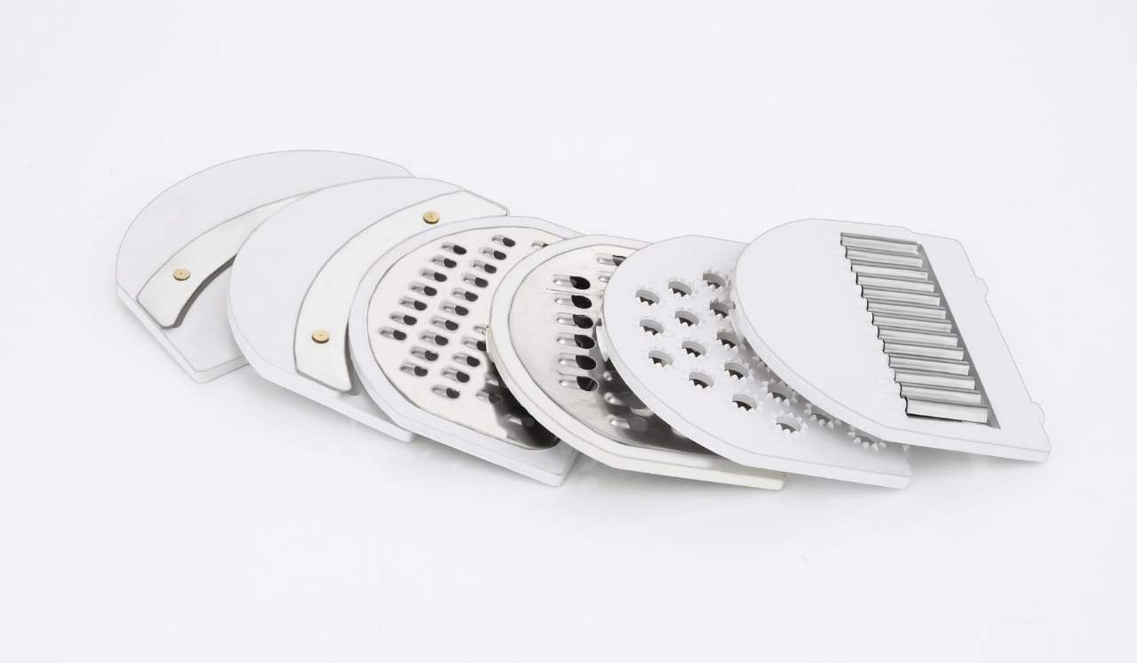Multifunctional Vegetable Fruits Cutter Shredder With Rotating Drain Basket