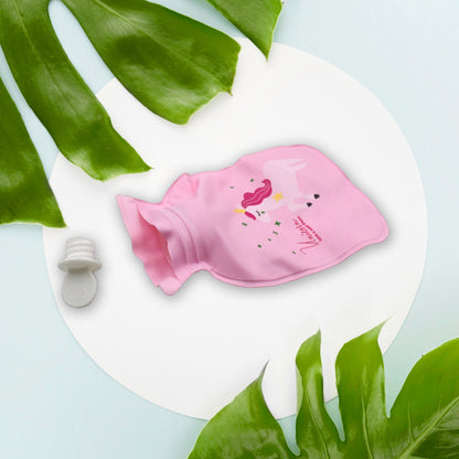 Mix Design Printed Small Hot Water Bag  For Pain Relief Neck Shoulder Pain And Hand Feet Warmer Menstrual Cramps Hot And Cold Therapy Leak Proof Pad (1 Pc)
