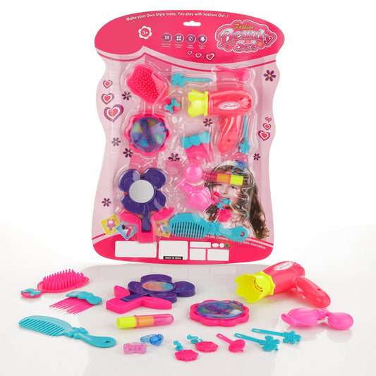 Girls Bring Along Beauty Suitcase Makeup Vanity Toy (Multicolour)