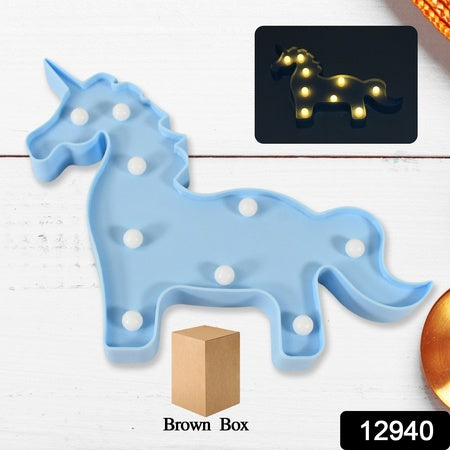3D Led Night Light Table Lamp For Party Birthday Wedding Atmosphere Battery Operated Decorative Light Nursery Lamp For Bedroom And Wall Decoration For Children Bedroom Wall Light (1 Pc  Battery Not Included)
