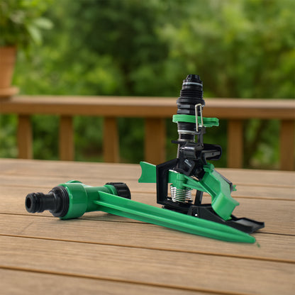 360Degree Rotating Garden Impact Sprinkler (1 Pc)