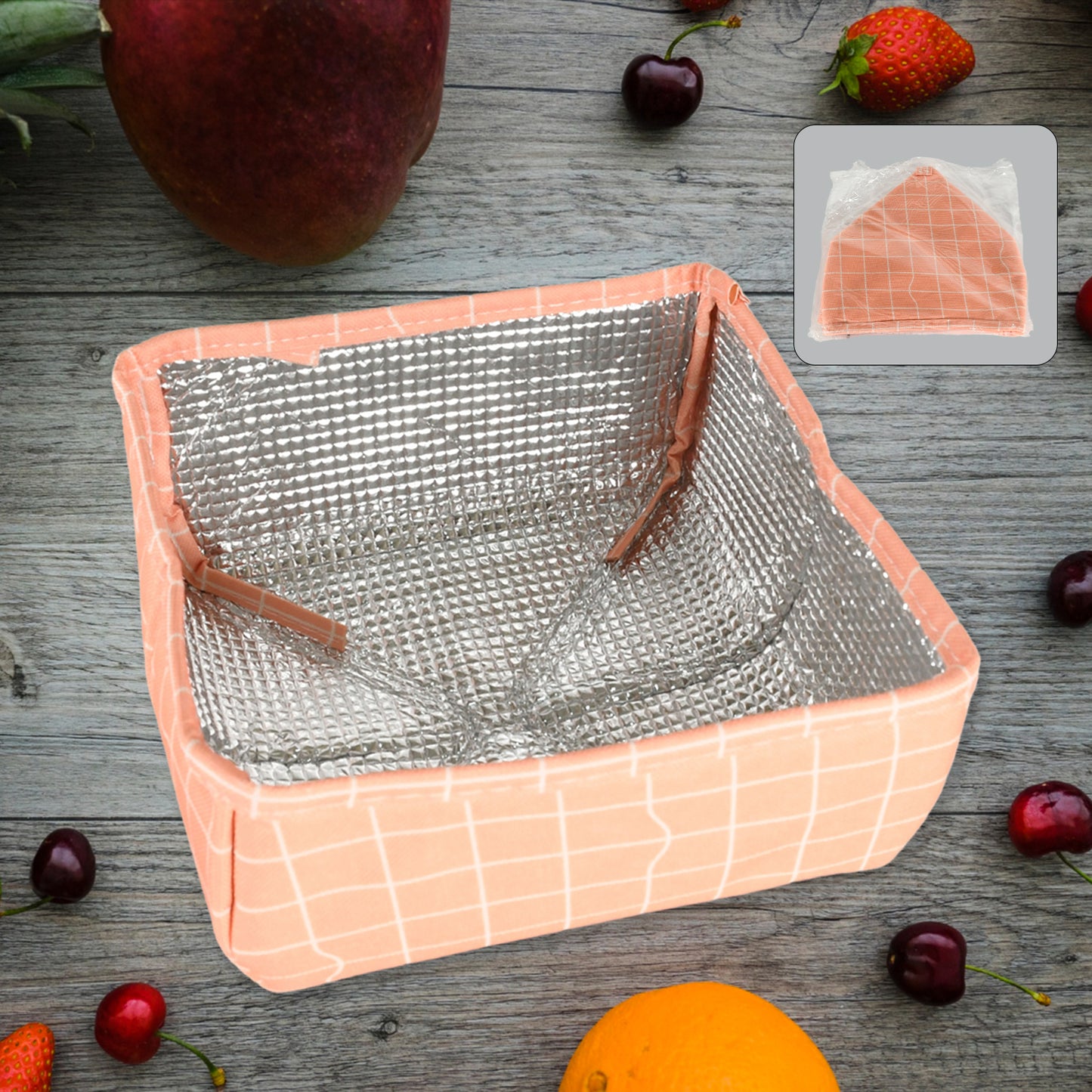 Foldable Food Covers Anti-Dust Heat Preservation Anti-Fly Mosquito Kitchen Lid Foldable Cover For Hot Food Dish Insulation Cover Food Warmer Cover For Kitchen Picnic (20X20 Cm)