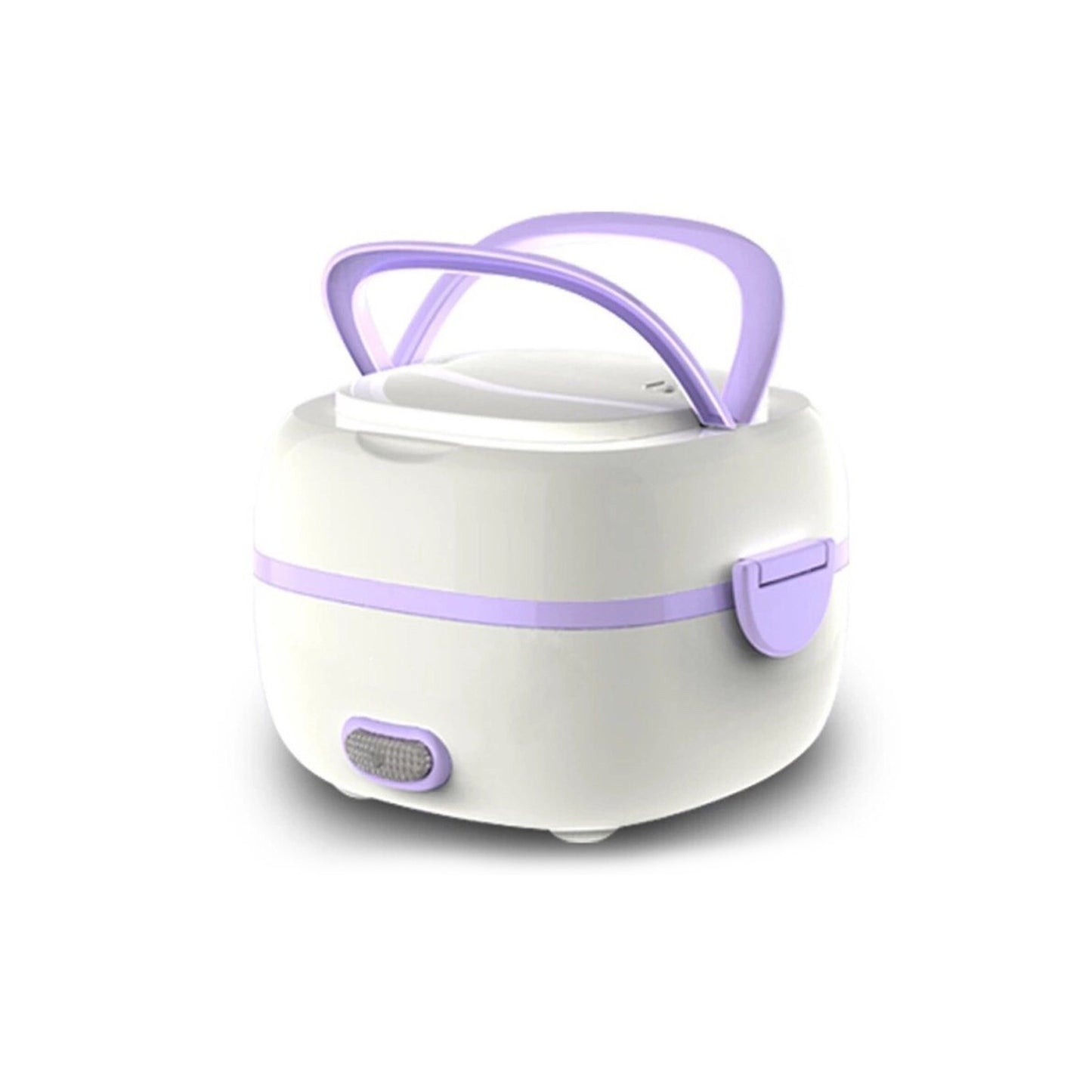 Electric Lunch Box Portable Food Warmer Food Heating Lunch Box Removable Food-Grade Stainless Steel Compartments 220V 200W For Car Truck Office