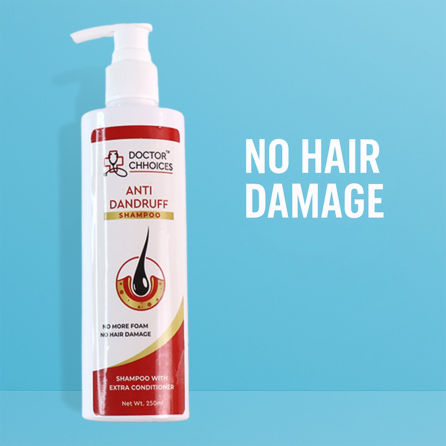 Doctor Chhoices Anti-Dandruff Shampoo 250Ml