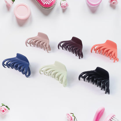 Hairclaw Clips Set For Women  Girls (Mix Design  Multicolor  12 Pc)