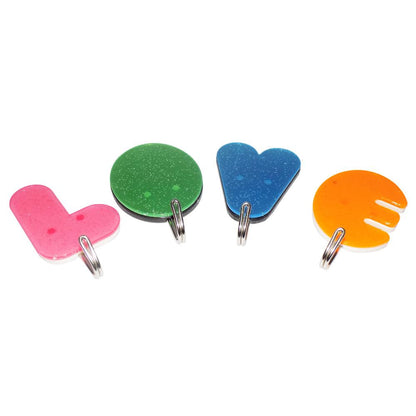 Love Shape Self Adhesive Hooks