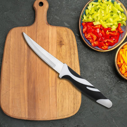 Ritusharp Stainless Steel Blade Zebra Kitchen Knife
