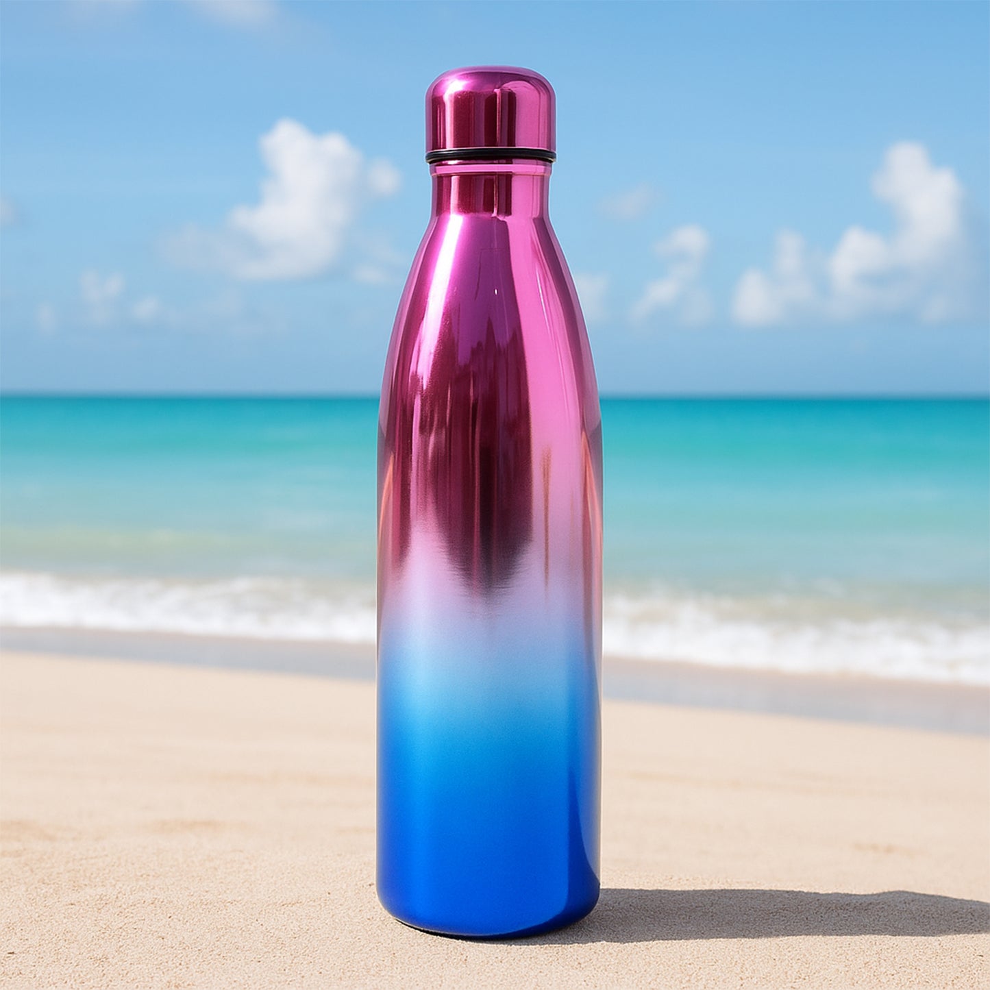 Stainless Steel Water Bottle (Approx 1000Ml  1 Pc)