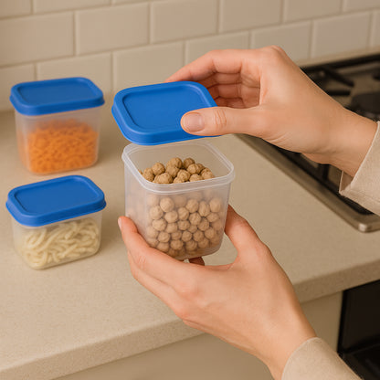 Apexglory Plastic Storage Container Box Set (4 Pc)