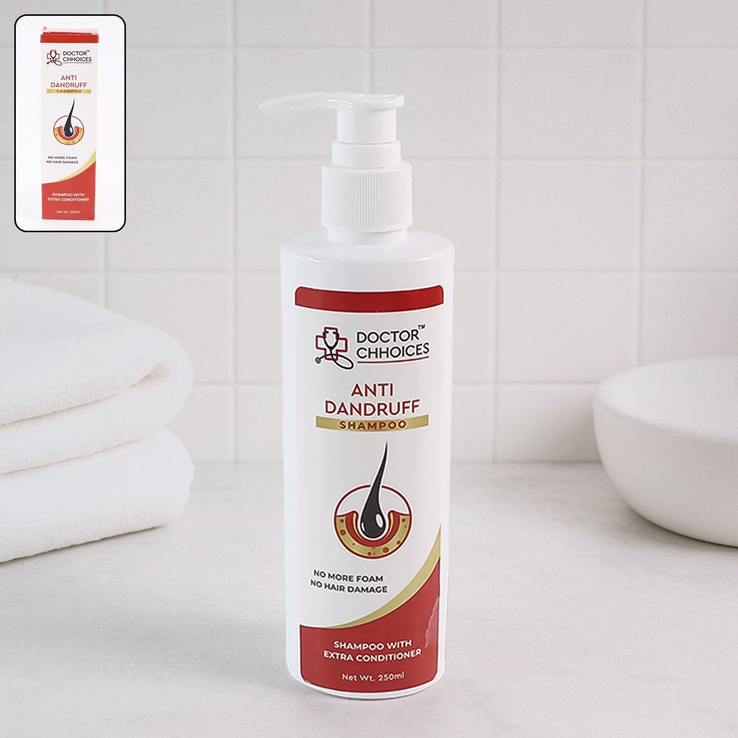 Doctor Chhoices Anti-Dandruff Shampoo 250Ml