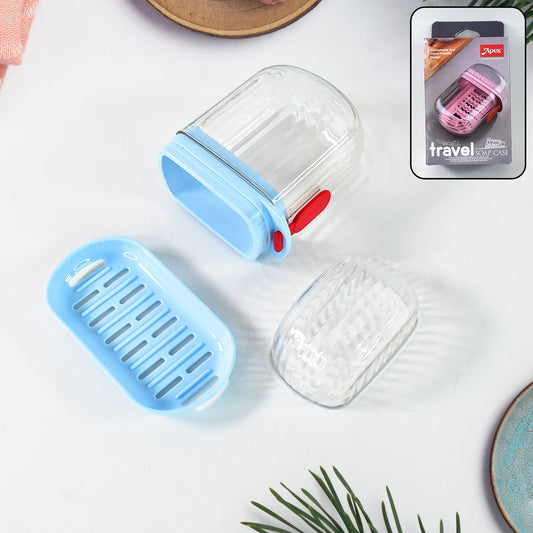 Apexunbreakable Travel Soap Case With Secure Lock (1 Pc)
