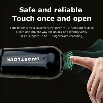 Smallusb Rechargeable Smart Fingerprint Padlock For Locker