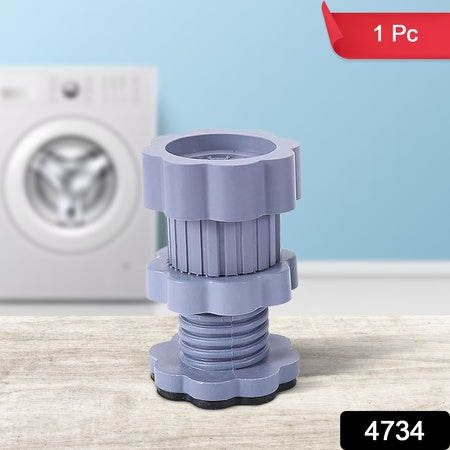 Washing Machine Support Anti Vibration Washing Machine Support Adjustable Washer Anti Vibrasion Pads Washer  Dryer Pedestalswashing Machine Accessory Anti- Skid Pad Pvc Lifting Pad Non-Slip ( 4 Pc Set  1Pc )
