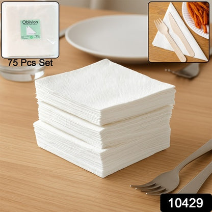 Softabsorbent Disposable Tissue Napkins   Paper (75 Pc)
