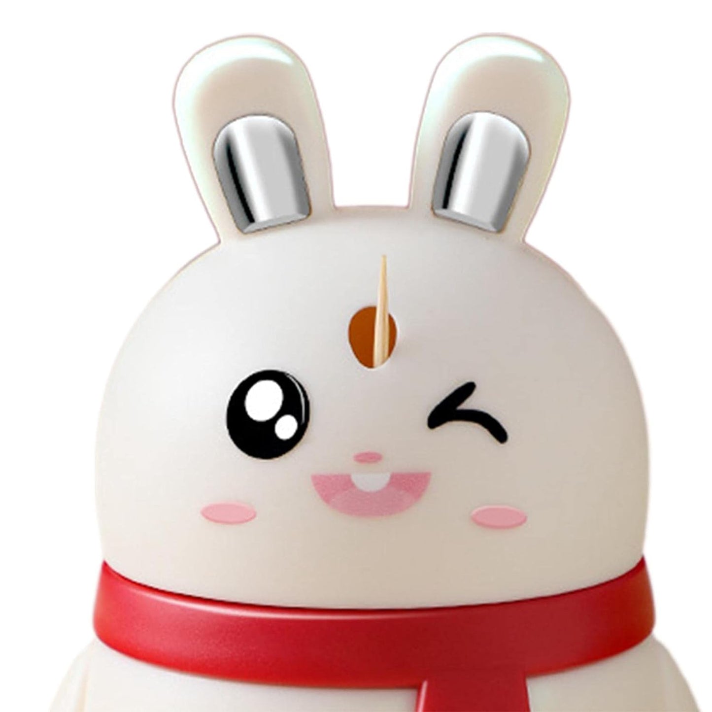 Rabbit Shape Toothpick Dispenser Pressing Small Size Accessory Durable Red  Home  Garden  Kitchen Dining  Bar  Kitchen Storage  Organization  Racks  Holders Dining Room Table Decoration (1 Pc )