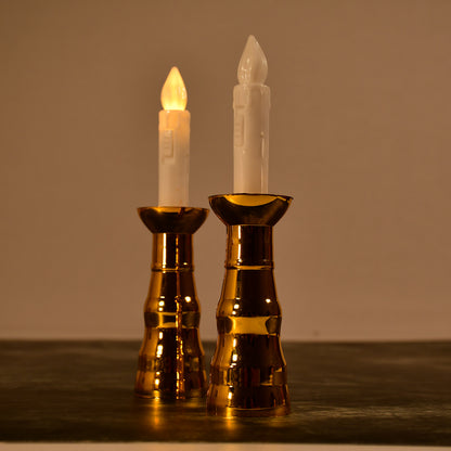 2Pcs Led Candle Light Candles Flameless Lamp Indoor Window Decoration Wedding Party Decor Light