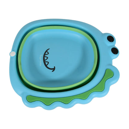Frog Shape Wash Basin Space Saving Multi Function Foldable Baby Wash Basin Easy Clean Lightweight Thicken For Washing Face For Home (3331Cm  1 Pc)