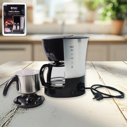 Orbitautomatic Drip Coffee Maker - 800W With 1200Ml Capacity