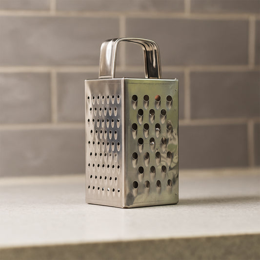 Supermom Premium 4-In-1 Stainless Steel Compact Grater And Slicer