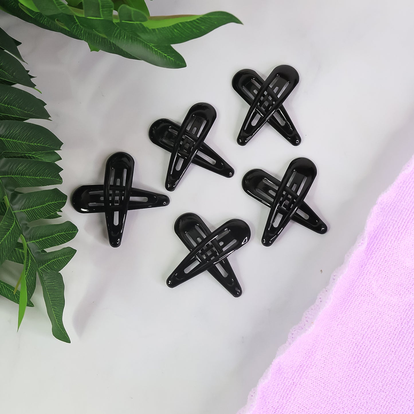 Metalhair Clips Set (10 Pcs Set)