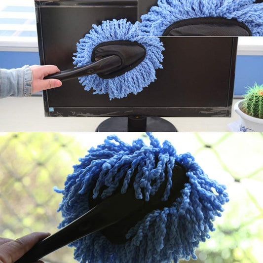 Car Wash Cleaning Brush Microfiber Dusting Tool Duster Dust Mop Home Cleaning For Cleaning And Washing Of Dirty Car Glasses Windows And Exterior.