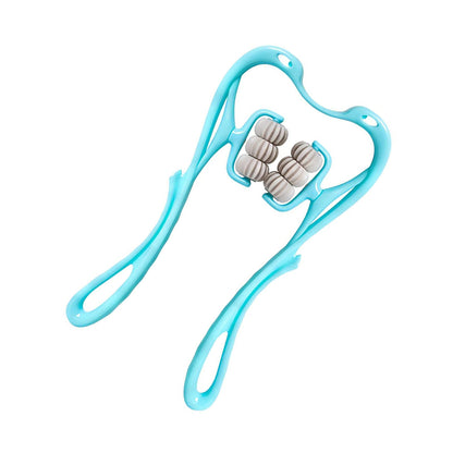 Neck Shoulder Massager 13.5X7.08In Portable Relieving The Back For Men Relieving The Waist Women