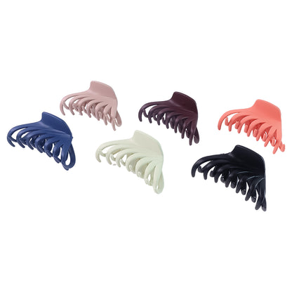 Hairclaw Clips Set For Women  Girls (Mix Design  Multicolor  12 Pc)
