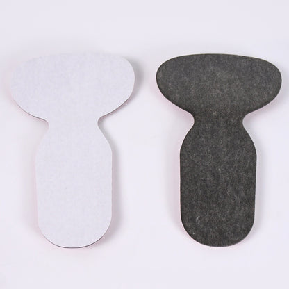 2 In1 T Shaped Silicone Self Adhesive Shoe Heel Pads Insoles (1 Pair)
