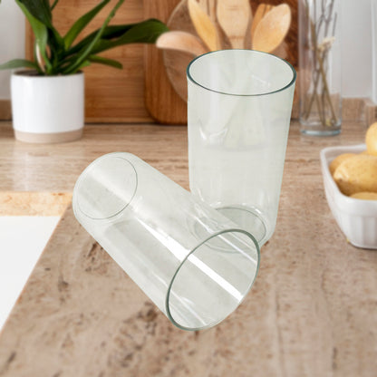 Apexclear Plastic Tumbler  Glass Set  6-Piece Unbreakable