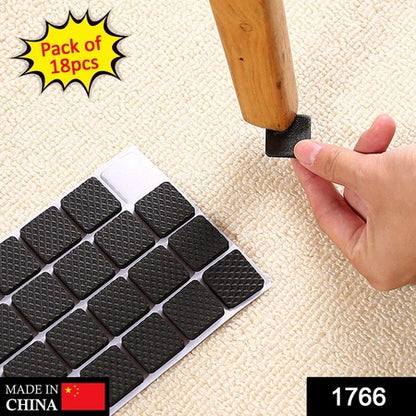 Selfadhesive Furniture Pads - Square (18 Pcs Set)