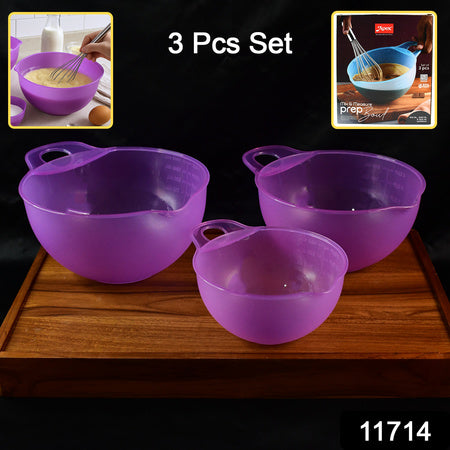Apexmix  Measure Prep Bowl Set  3 Pieces