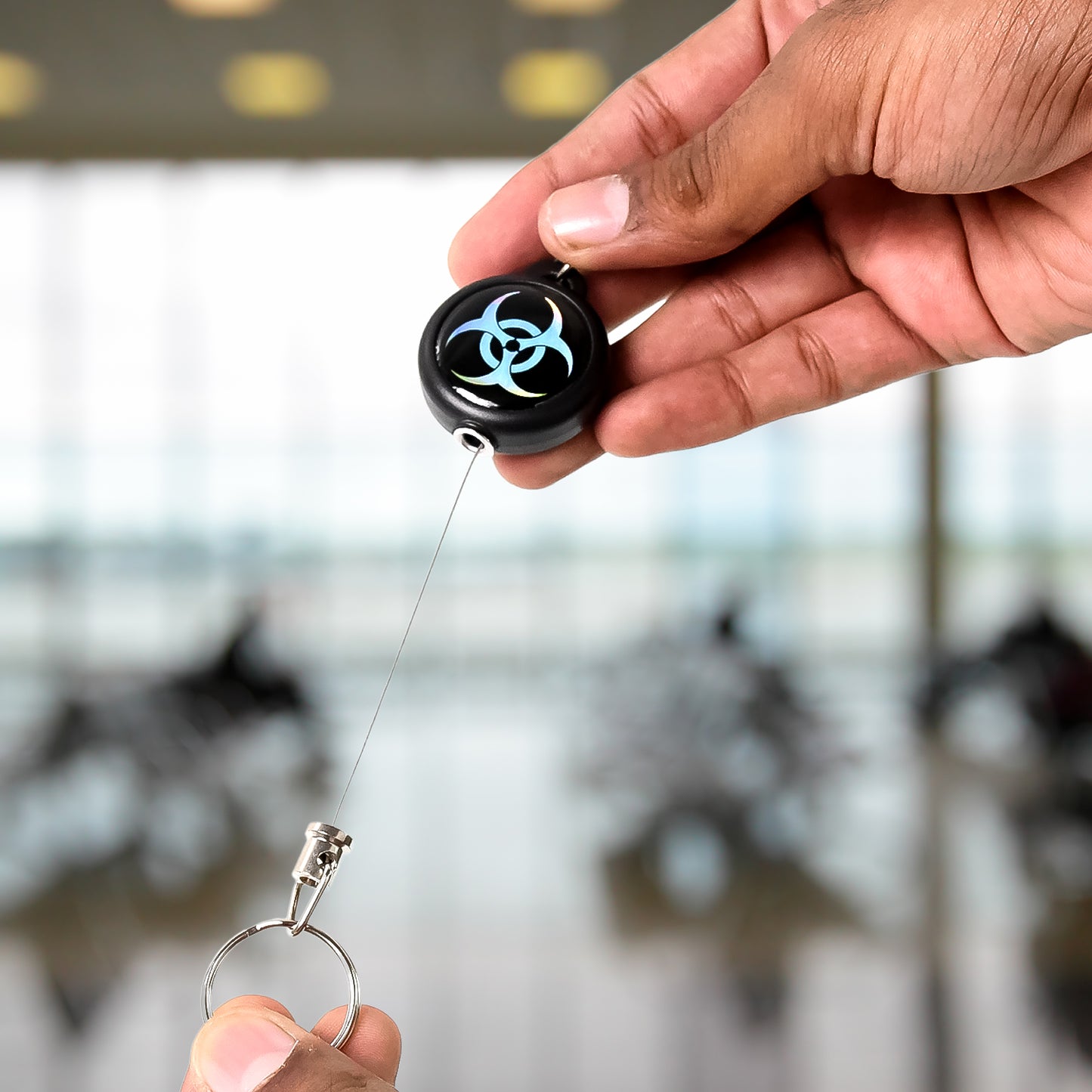 Safety Anti-Lost Retractable Key Chain (1 Pc  Big)