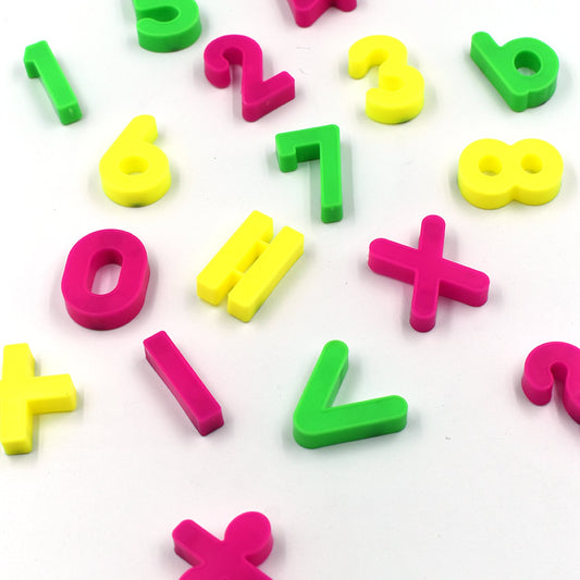Magnetic Number Symbol Baby Toy And Game For Kids And Babies For Playing And Enjoying Purposes.