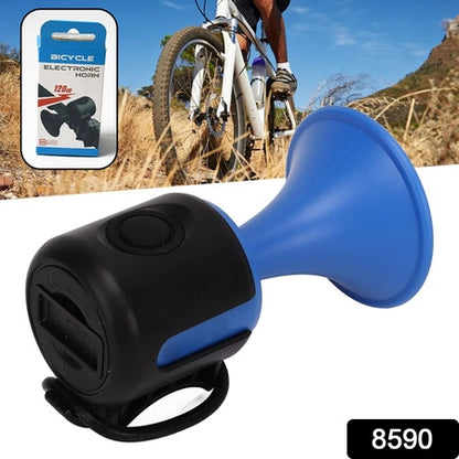 Bicycle Air Horn Loud - 120Db 1 Sound Mode Electronic Bicycle Bellsuper Electric Horn With Long Standby Button Battery Operatedipx4 Waterproof Loud Bell For Adults