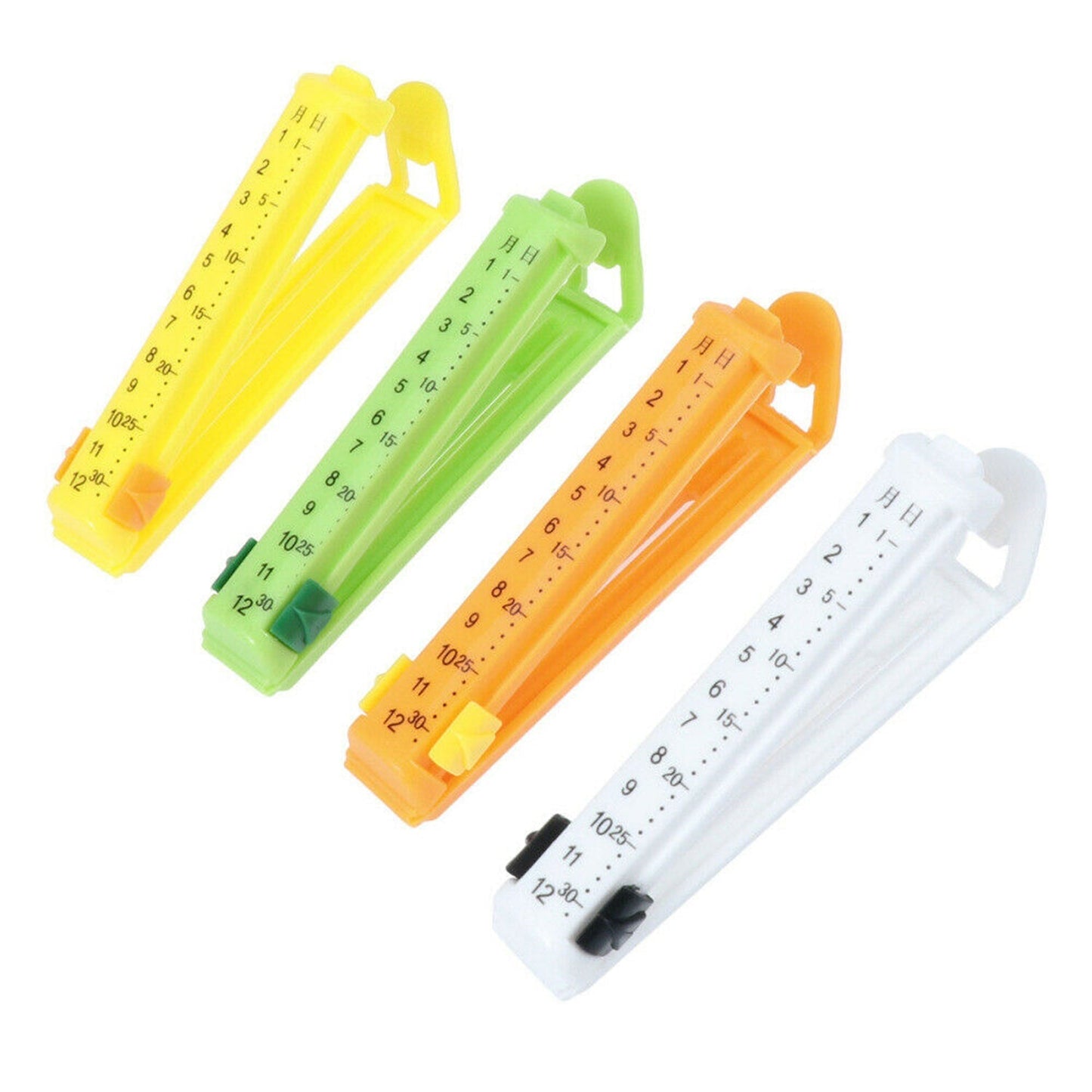 4 Pc Food Sealing Clip Used For Sealing Of Packed Food Stuffs And Items To Prevent Them From Contamination.