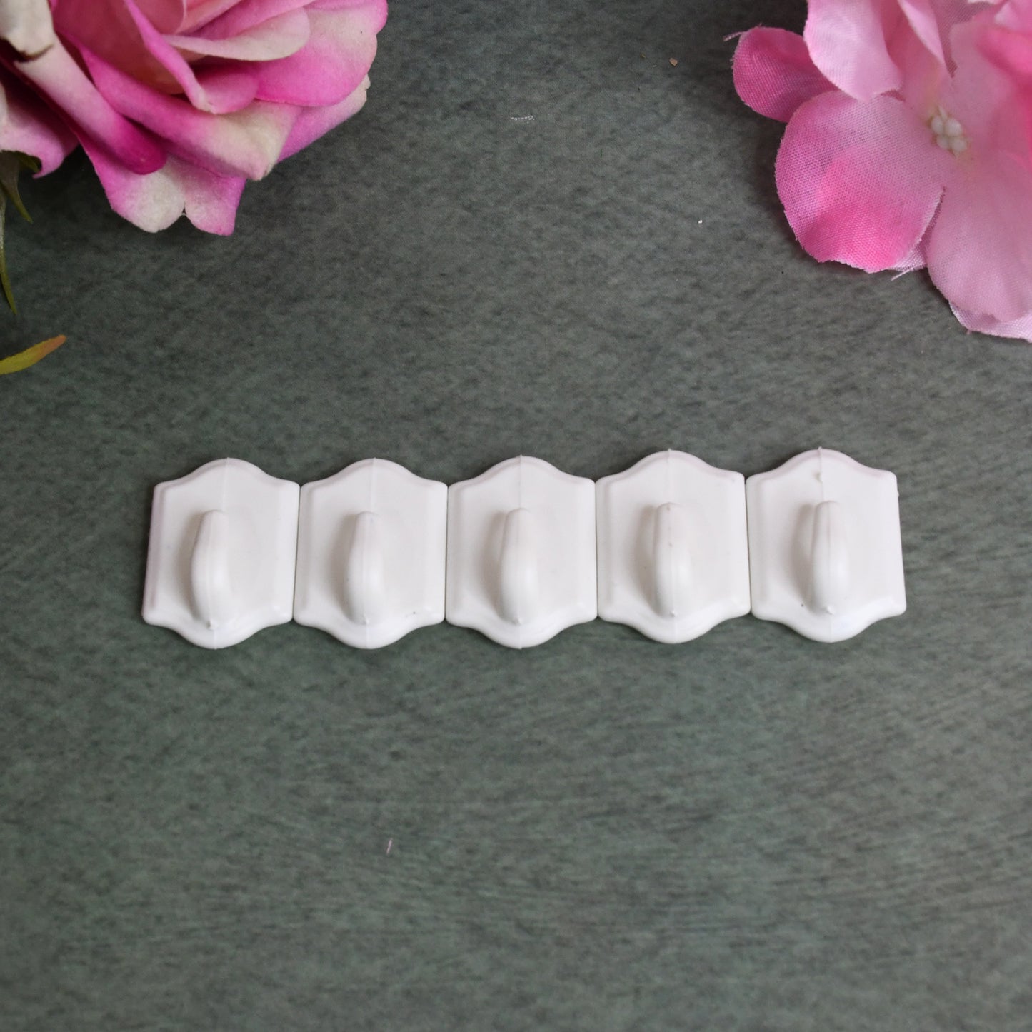 Smalladhesive Hooks For Wall Hanging Adhesive Hooks (10 Pcs Set)
