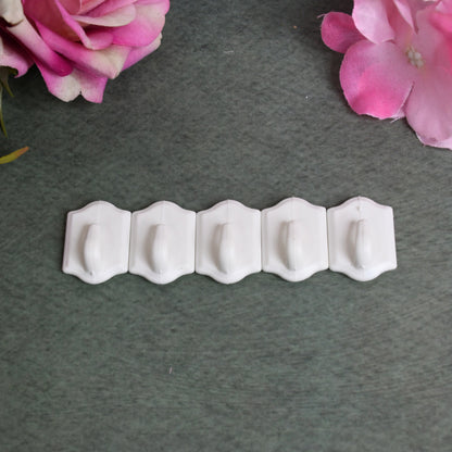 Smalladhesive Hooks For Wall Hanging Adhesive Hooks (10 Pcs Set)