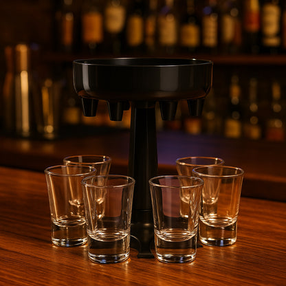 6-Port Drink Dispenser Stand (1 Pc)
