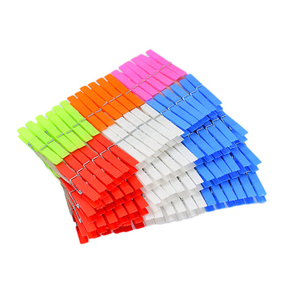 Multi Purpose Plastic Clothes Clips For Cloth Drying Clips (Set Of 144Pc)