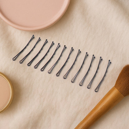 Premium Hair Bobby Pins Set 12Pc