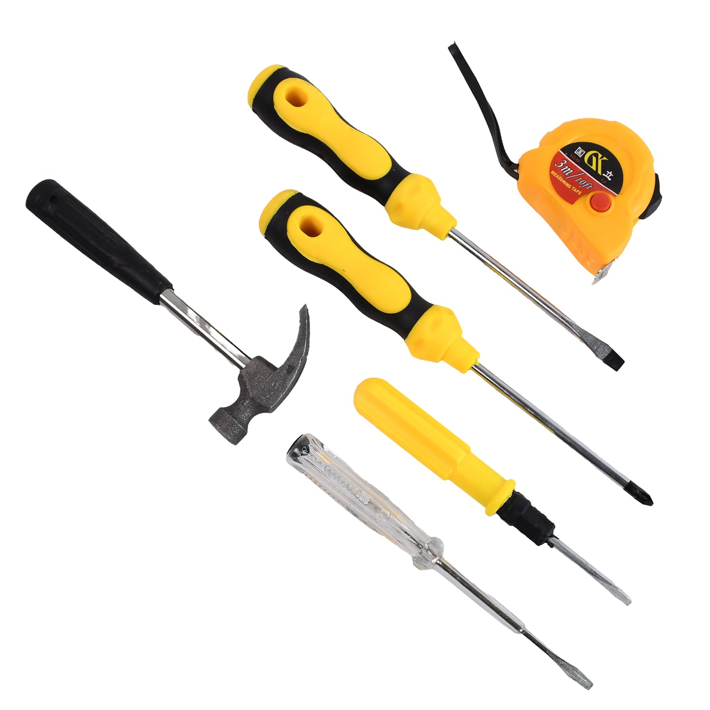 6 In1 Hand Tool Kit Repair Home Screwdrivers Tool Kit With Tools Including Daily