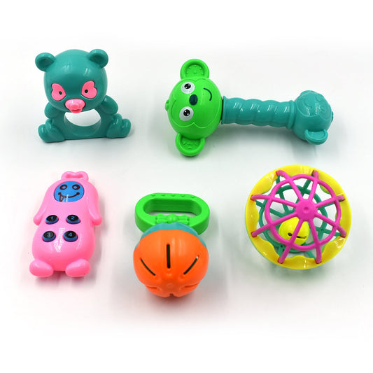 5Pc Rattles Baby Toy And Game For Kids And Babies For Playing And Enjoying Purposes.