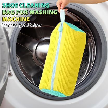 Shoecleaning Mop Cover With Microfiber Chenille Lining  Zipper (1 Pc)