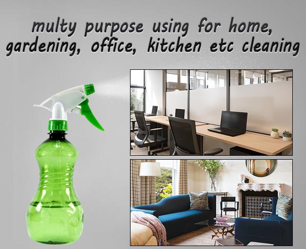 Multipurpose Home  Garden Water Spray Bottle For Cleaning Pack